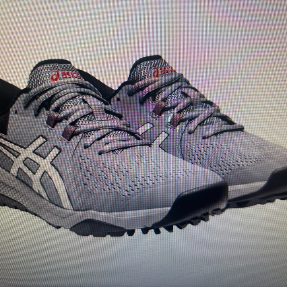 ASICS Gray and Black Athletic Sneakers